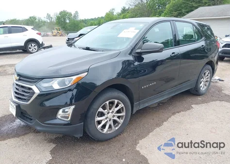 2018 Chevrolet Equinox Ls из США, поврежденный, VIN 3GNAXHEV4JL321182